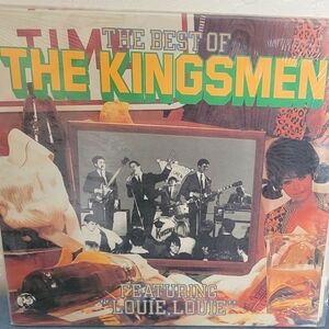 THE KINGSMEN "The Best Of The Kingsmen" Vinyl LP Repress 1985 Rhino Excellent